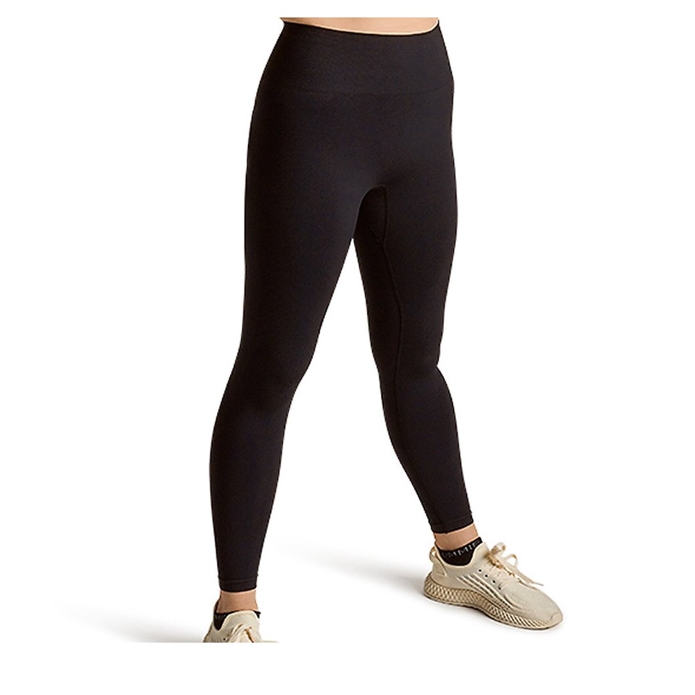 Tommie Copper Seamless Compression Black Leggings